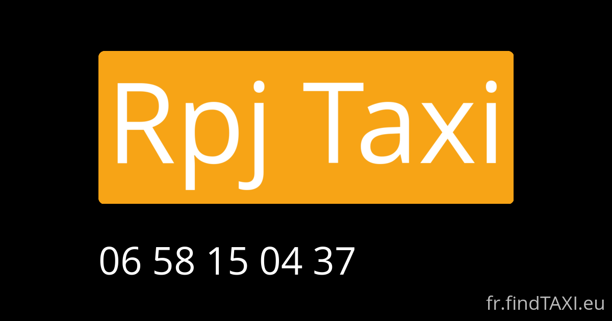 Rpj Taxi (Louviers)