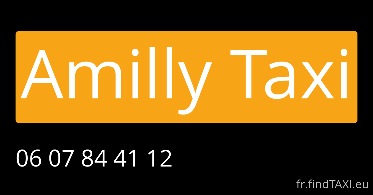 Amilly Taxi (Montargis)