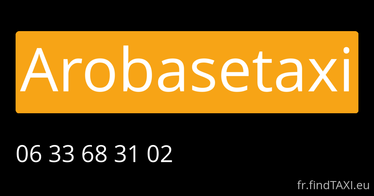 Arobasetaxi (Thionville)