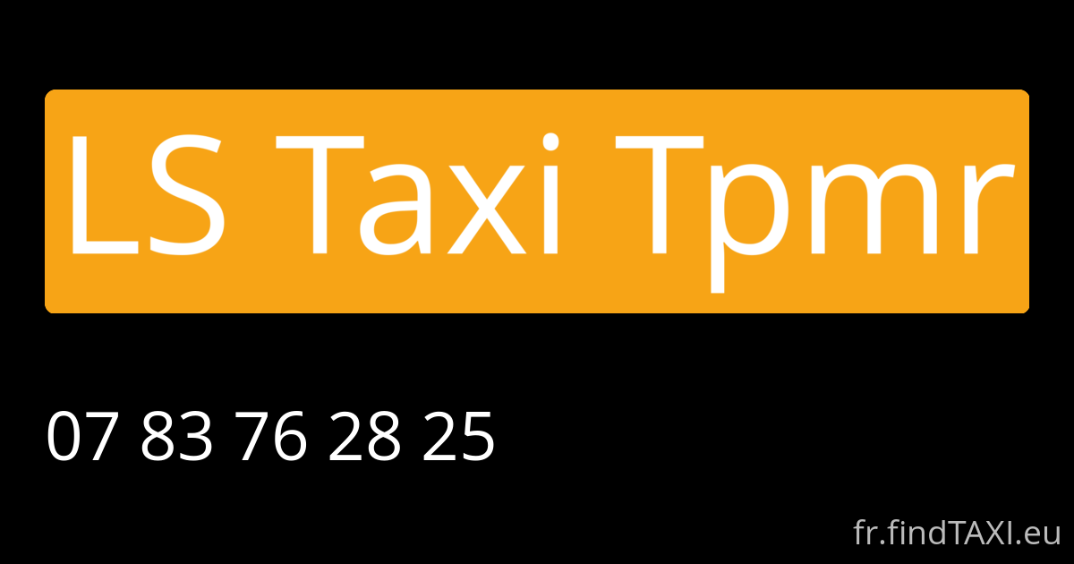 LS Taxi Tpmr (Thionville)